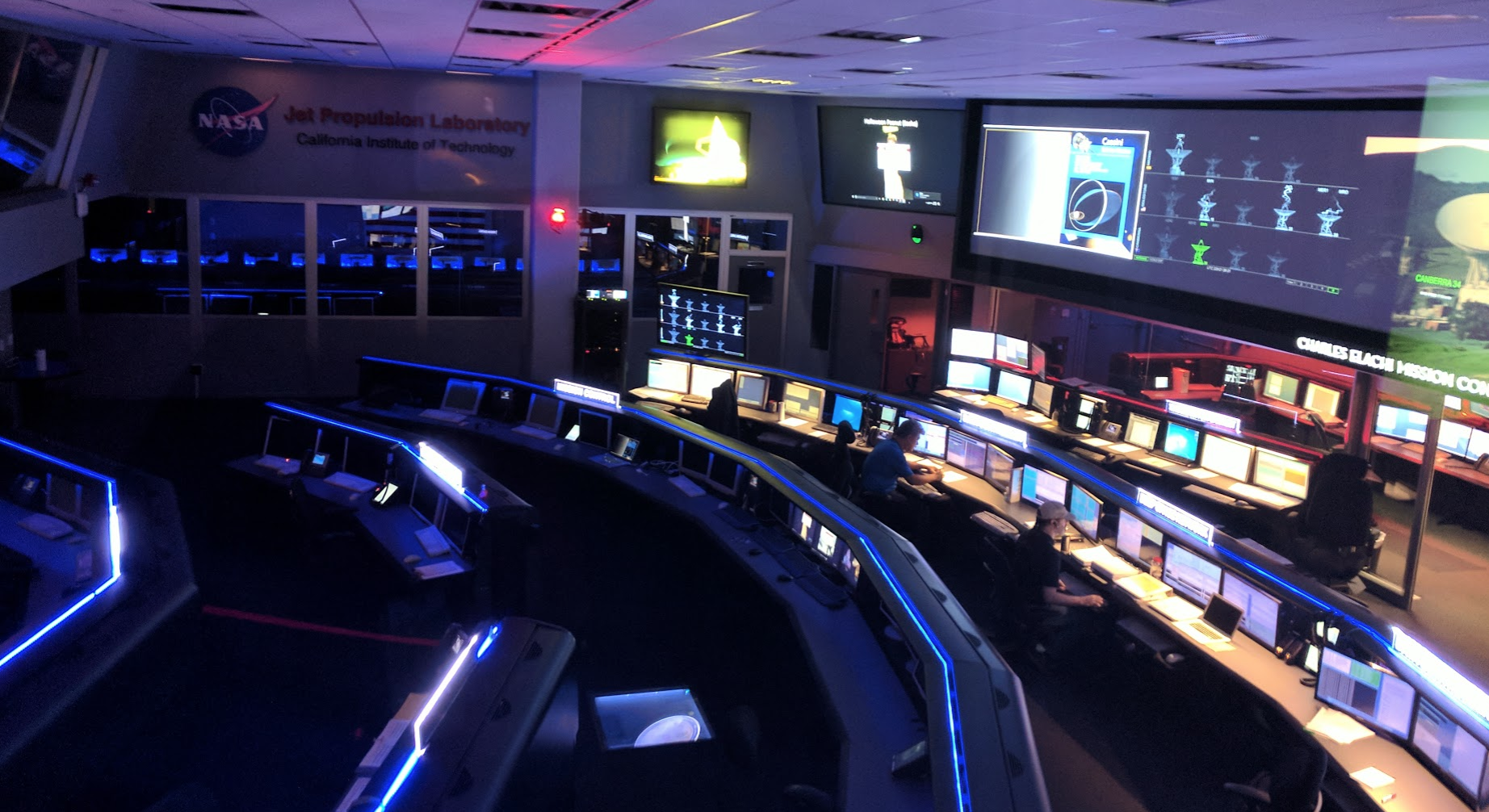 NASA mission control