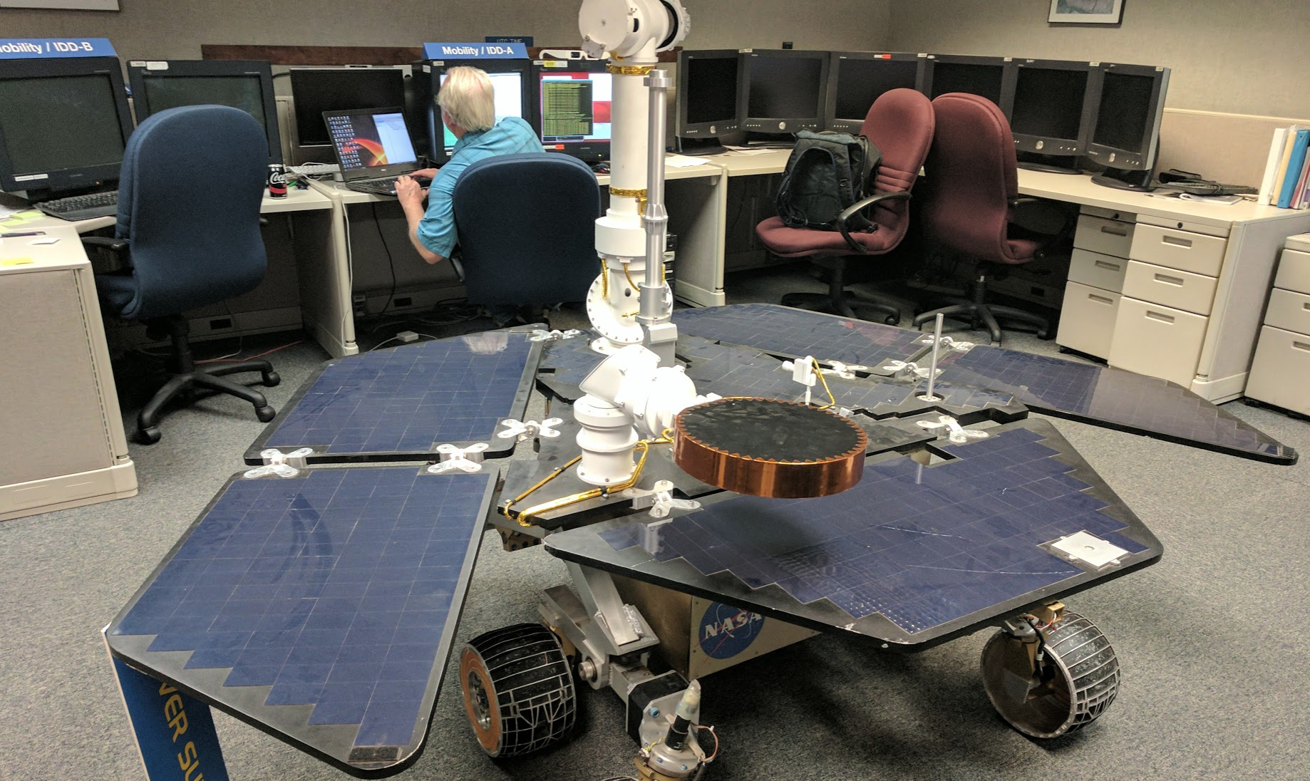 NASA rover model