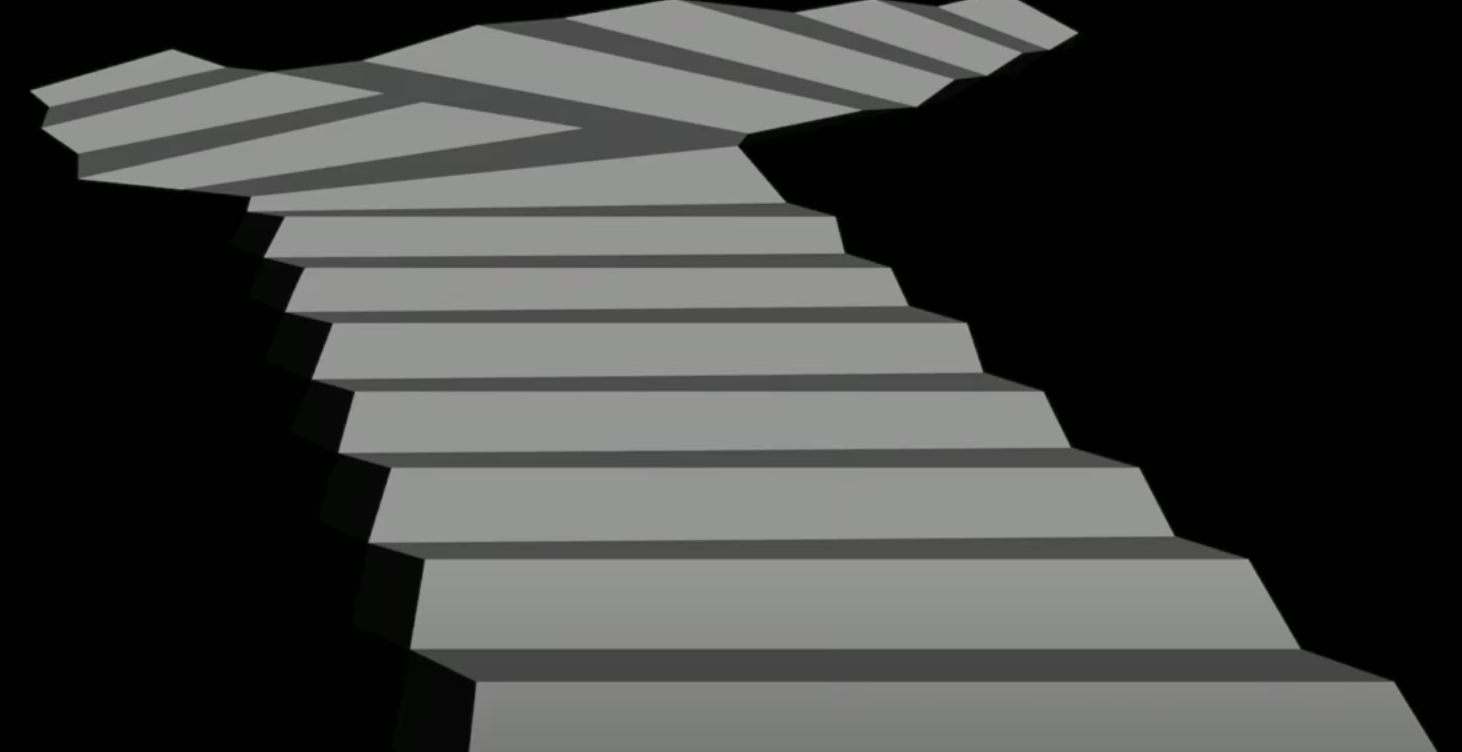stair illusion from TED talk